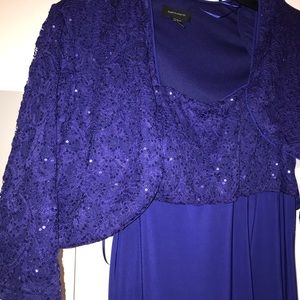 Richard two piece set color royal gown